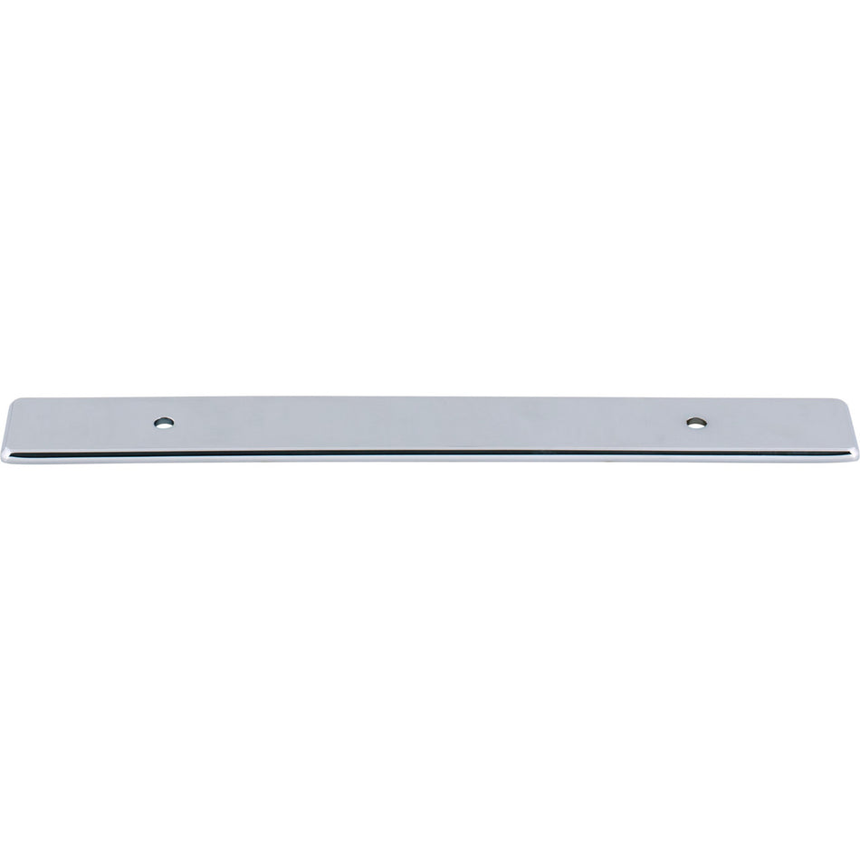 Top Knobs TK3282PC: 1" Radcliffe  Backplate - Polished Chrome