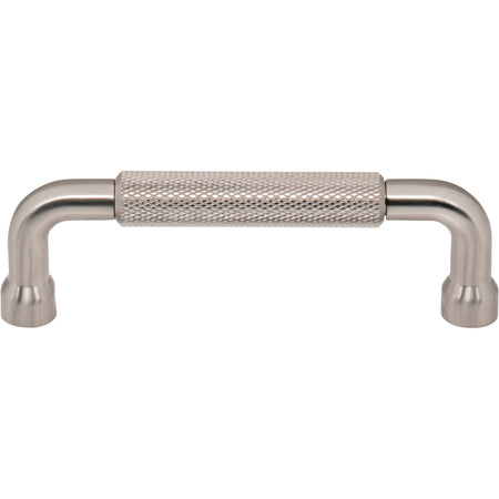 Top Knobs TK3262BSN: 3 3/4" cc Garrison Bar Cabinet Pull - Brushed Satin Nickel