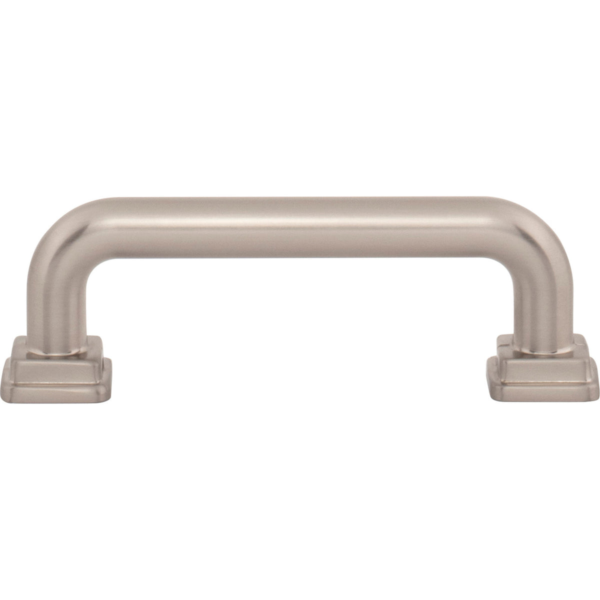 Atlas A6022-BRN: 3" cc Kimberton Bar Cabinet Pull - Brushed Nickel