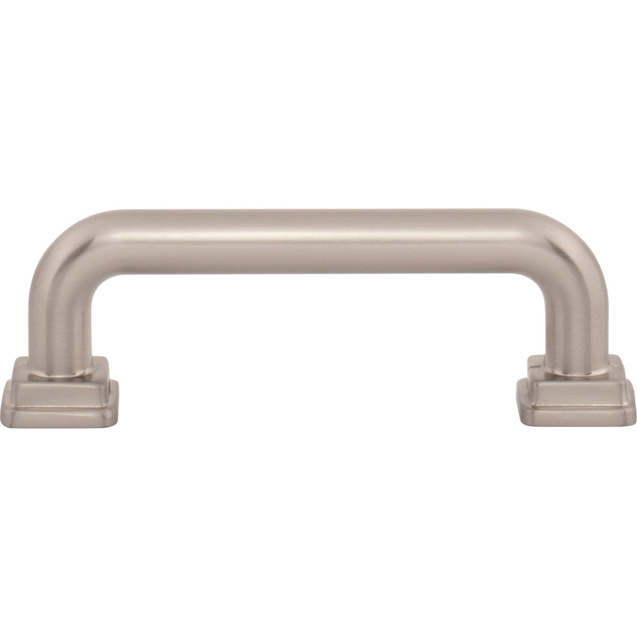 Atlas A6022-BRN: 3" cc Kimberton Bar Cabinet Pull - Brushed Nickel