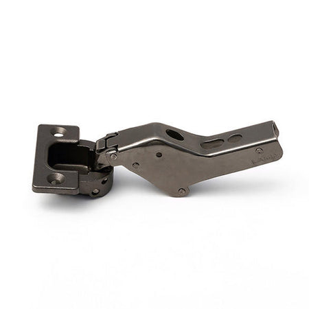 Sugatsune J95-C24/0T-BN: Inset Heavy-Duty Concealed Hinge (soft close) - Black Nickel