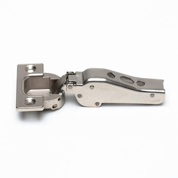 Sugatsune J95-C24/16T-NI: 16mm Overlay Heavy-Duty Concealed Hinge (soft close) - Nickel