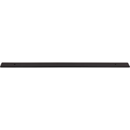 Top Knobs TK3288BLK: 23" Radcliffe  Backplate - Flat Black