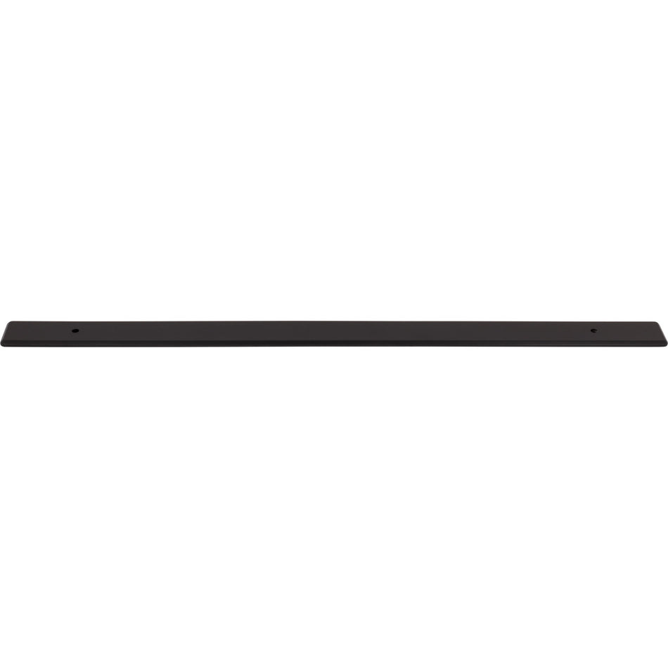 Top Knobs TK3288BLK: 23" Radcliffe  Backplate - Flat Black