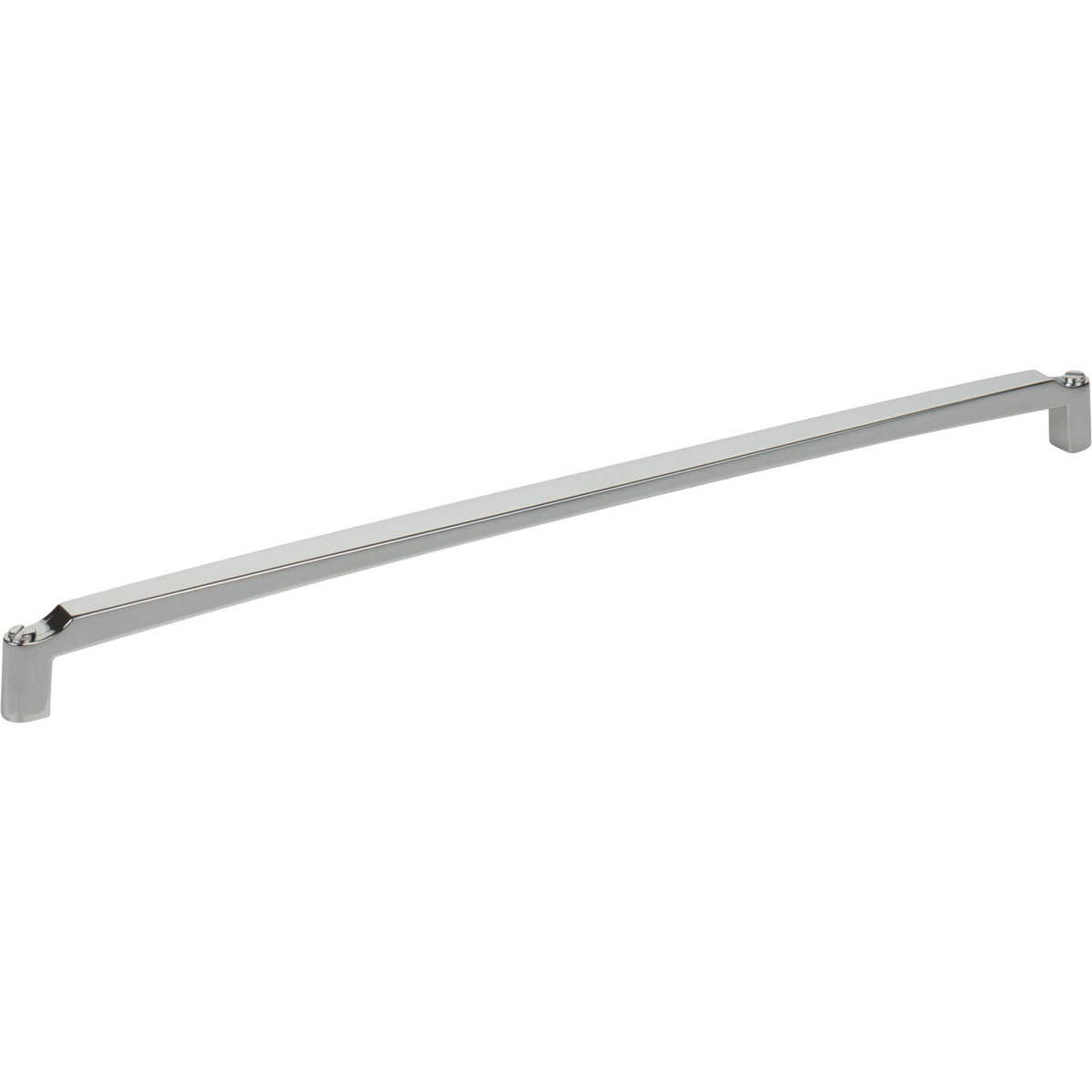 Top Knobs TK3176PC: 12" cc Haddonfield D-Handle Cabinet Pull - Polished Chrome
