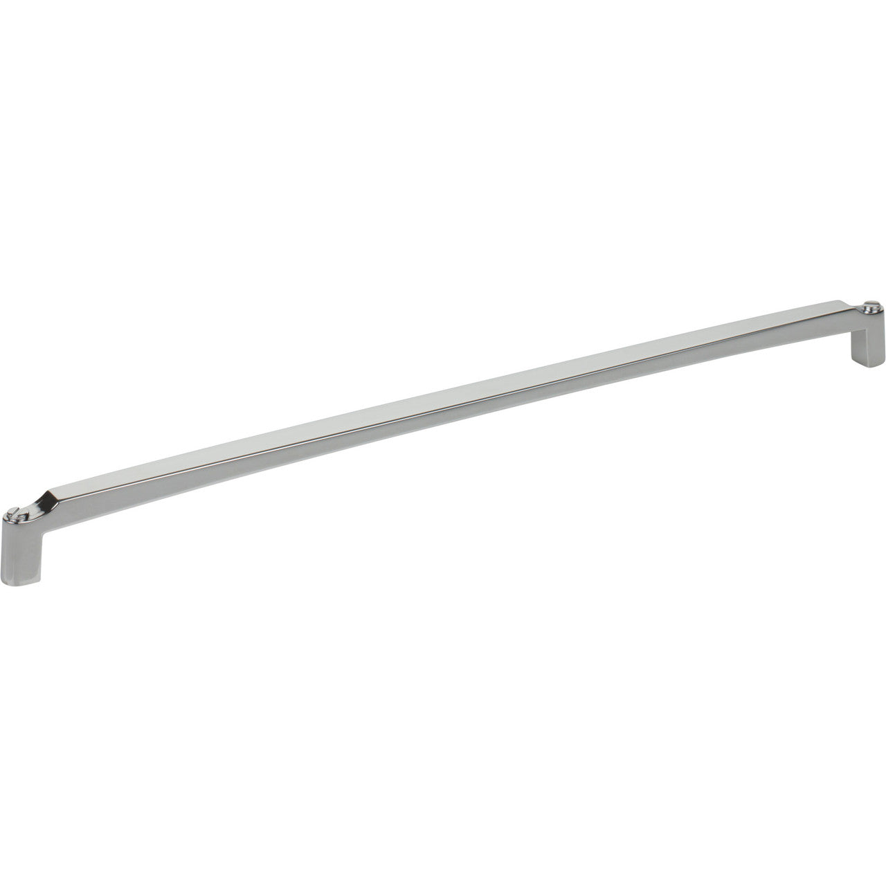 Top Knobs TK3176PC: 12" cc Haddonfield D-Handle Cabinet Pull - Polished Chrome