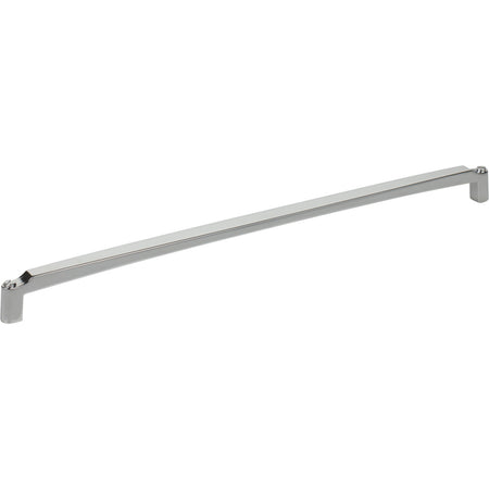 Top Knobs TK3176PC: 12" cc Haddonfield D-Handle Cabinet Pull - Polished Chrome