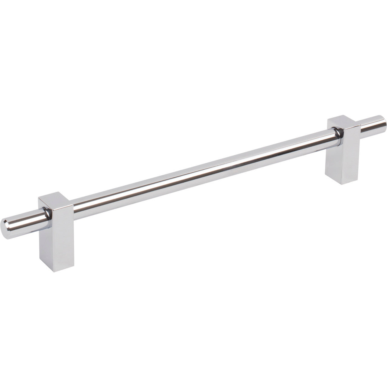 Jeffrey Alexander 478-192PC: 192mm cc Larkin Bar Cabinet Pull - Polished Chrome