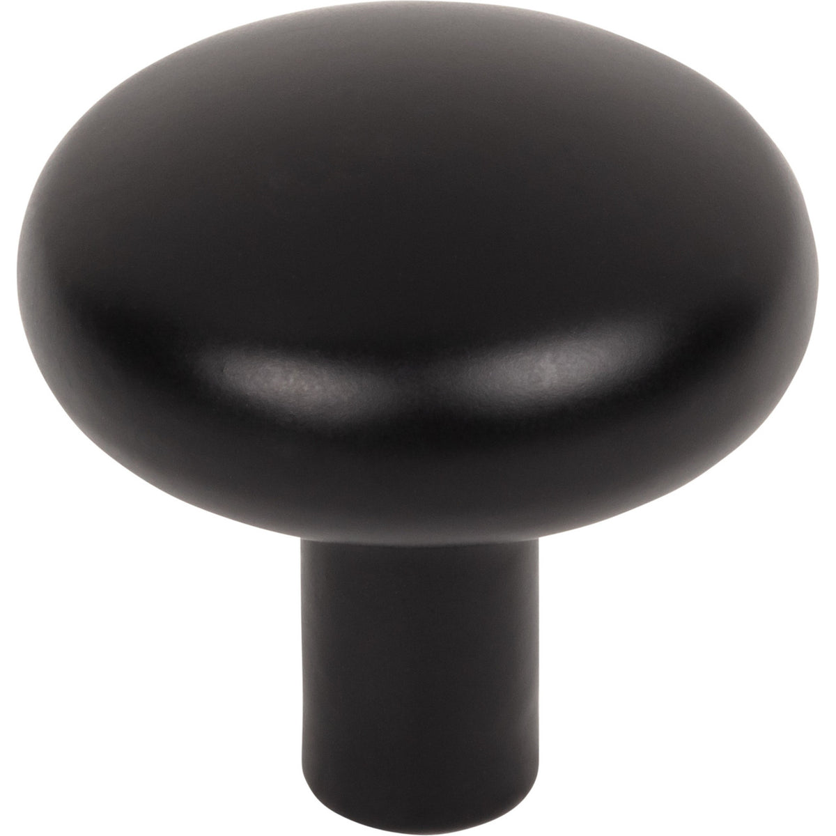Jeffrey Alexander 329MB: 1-1/4" Loxley Mushroom Cabinet Knob - Matte Black