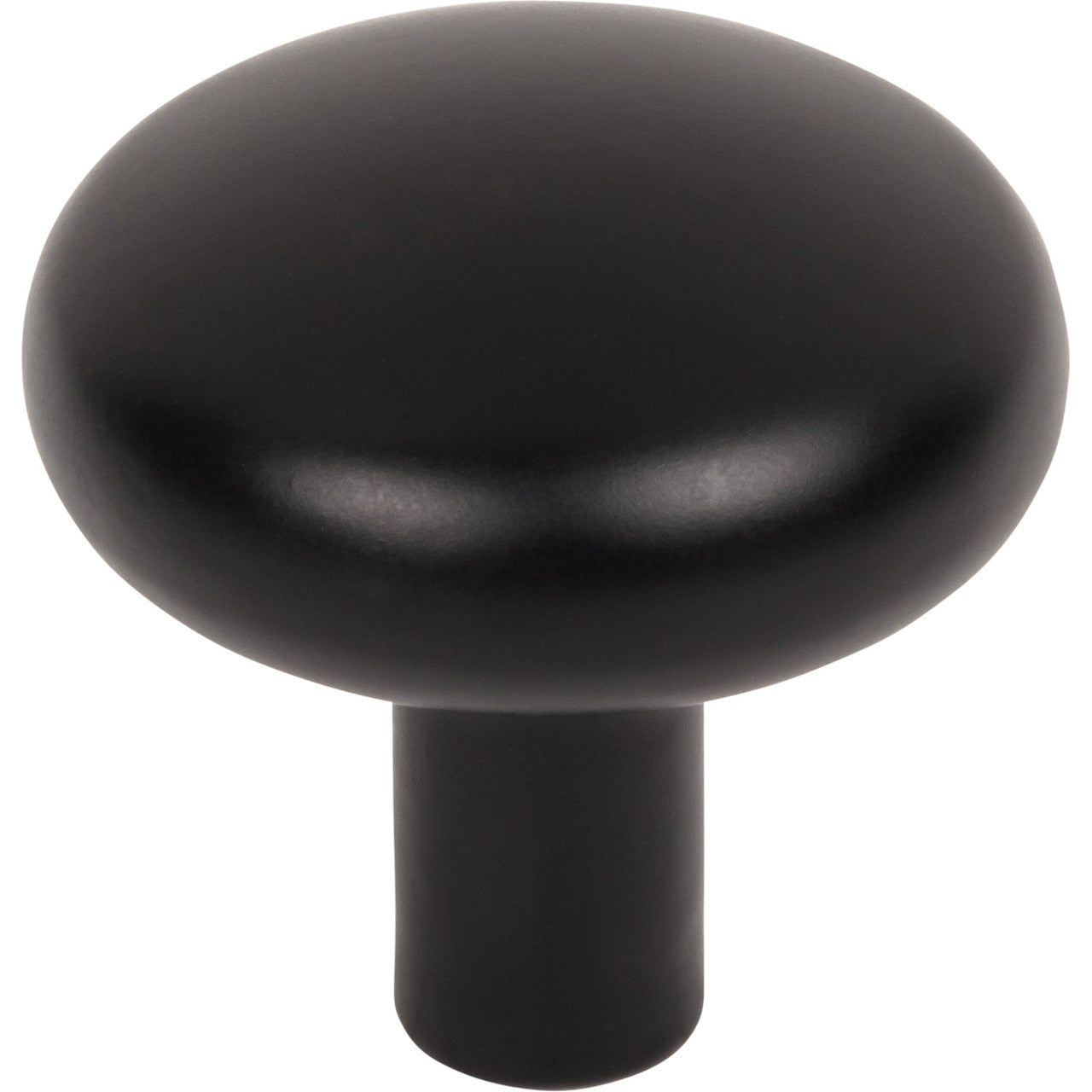 Jeffrey Alexander 329MB: 1-1/4" Loxley Mushroom Cabinet Knob - Matte Black