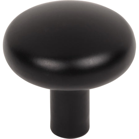 Jeffrey Alexander 329MB: 1-1/4" Loxley Mushroom Cabinet Knob - Matte Black