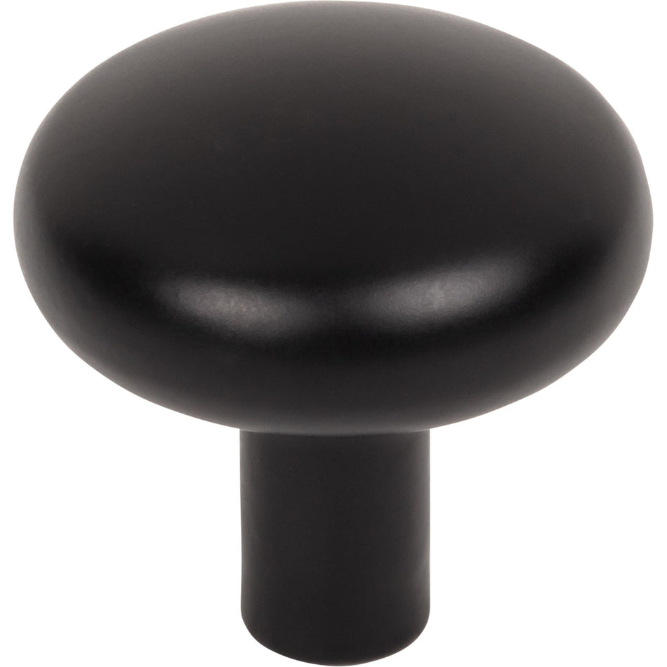 Jeffrey Alexander 329MB: 1-1/4" Loxley Mushroom Cabinet Knob - Matte Black