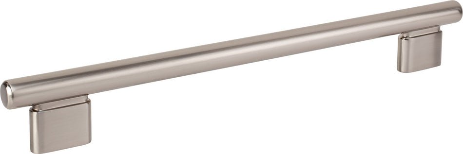 Atlas A518-BRN: 12" cc Holloway Square Bar Appliance Pull - Brushed Nickel
