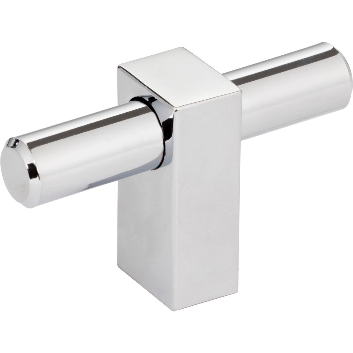 Jeffrey Alexander 478T-PC: 2-3/8" Larkin T-Bar Cabinet Knob - Polished Chrome