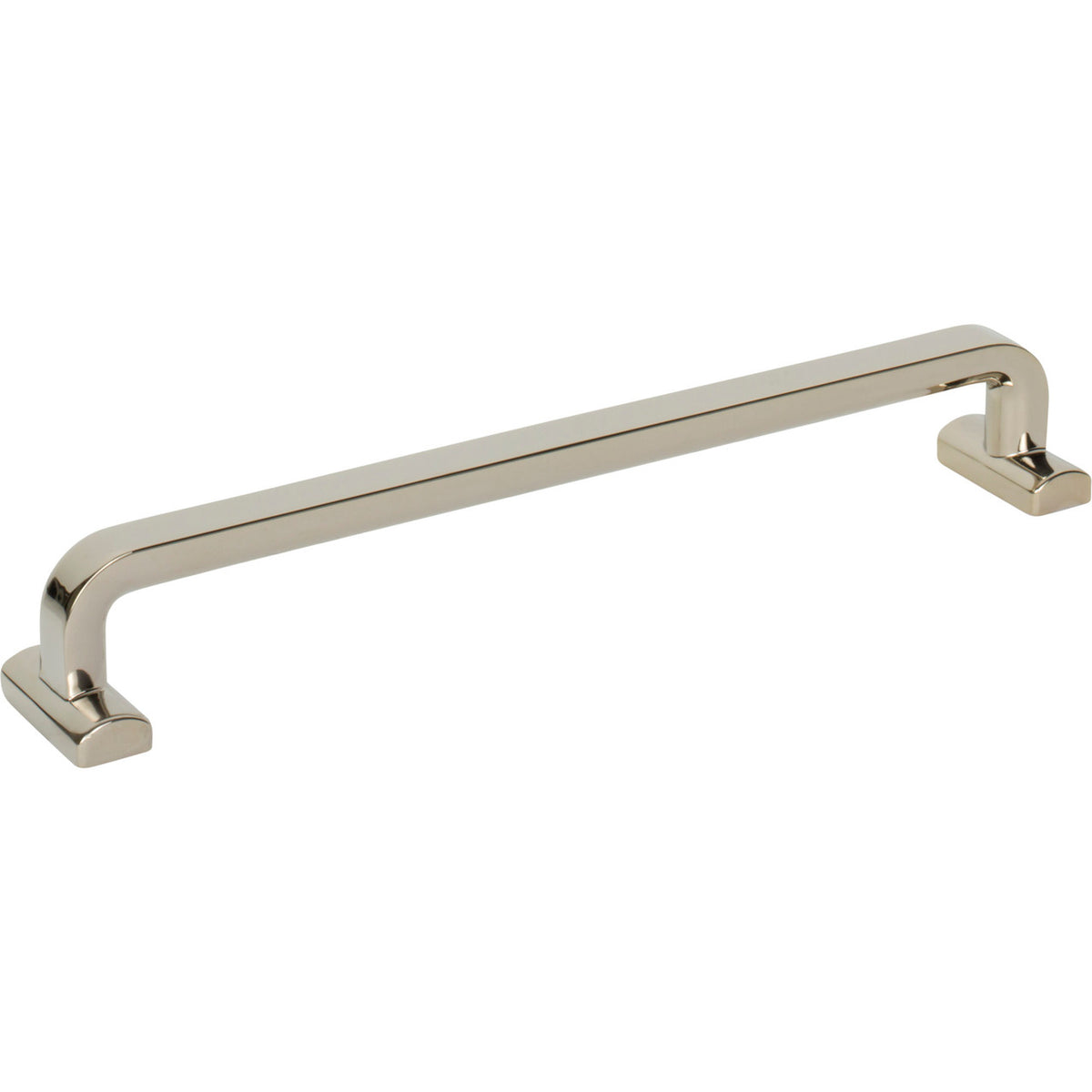 Top Knobs TK3165PN: 7-9/16" cc Harrison D-Handle Cabinet Pull - Polished Nickel