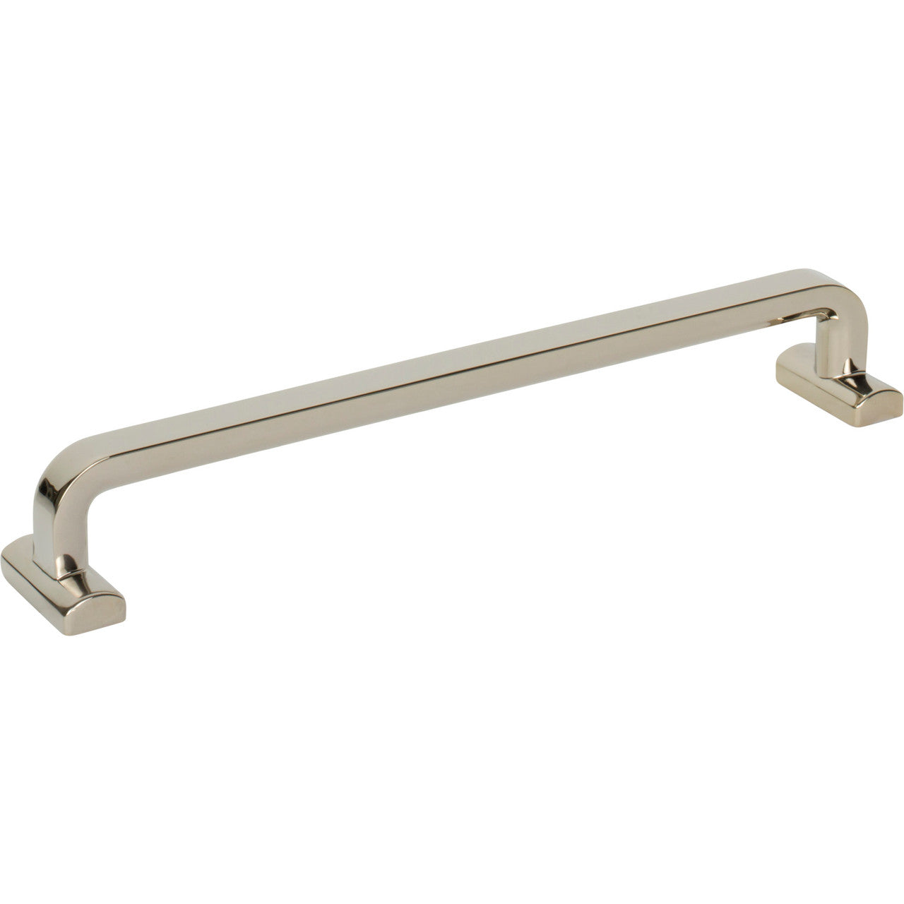 Top Knobs TK3165PN: 7-9/16" cc Harrison D-Handle Cabinet Pull - Polished Nickel