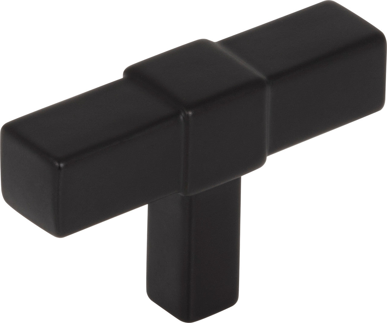 Jeffrey Alexander 293T-MB: 2" Zane T-Bar Cabinet Knob - Matte Black
