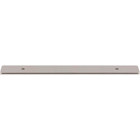 Top Knobs TK3283PN: 1" Radcliffe  Backplate - Polished Nickel