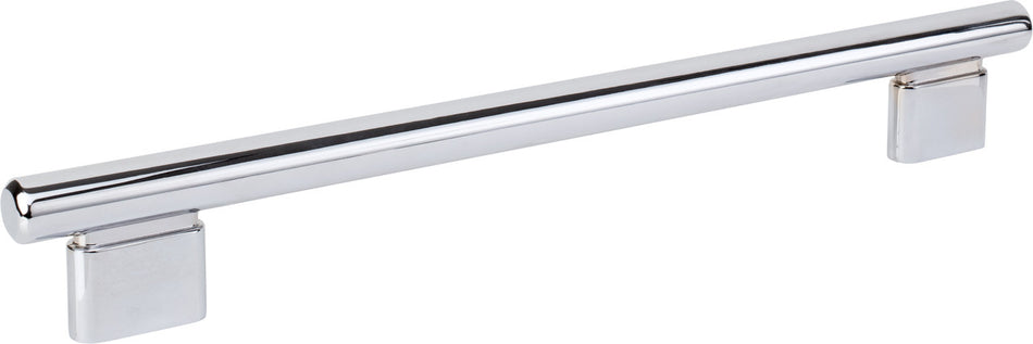 Atlas A519-CH: 18" cc Holloway Round Bar Appliance Pull - Polished Chrome
