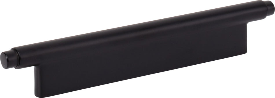 Atlas A533-BL: 128mm cc Kayden Round Bar Cabinet Pull - Matte Black