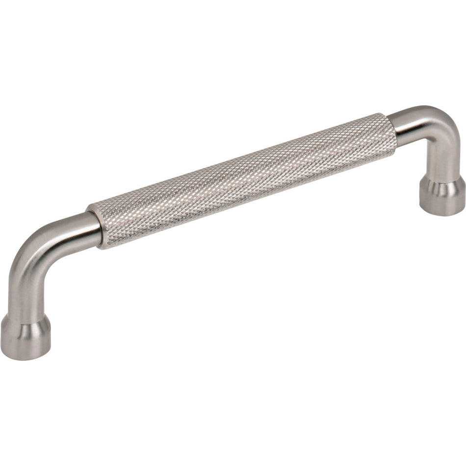 Top Knobs TK3263BSN: 5-1/16" cc Garrison Bar Cabinet Pull - Brushed Satin Nickel