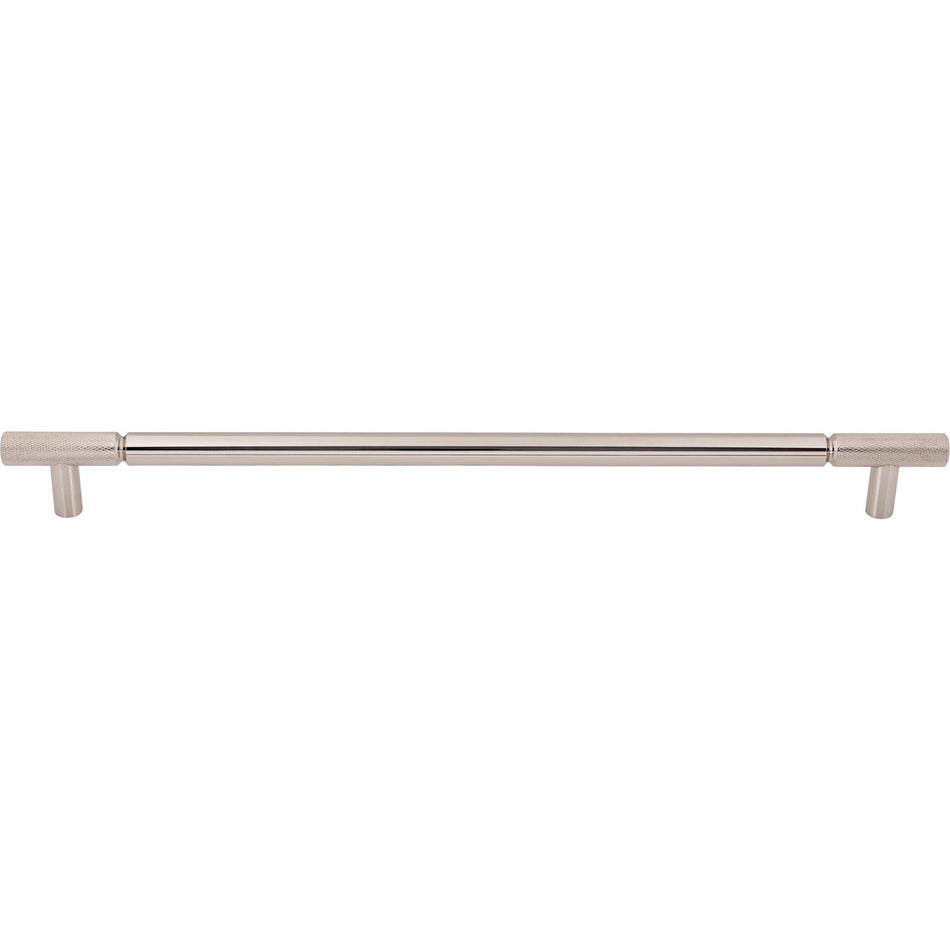 Top Knobs TK3247PN: 18" cc Prestwick Bar Cabinet Pull - Polished Nickel