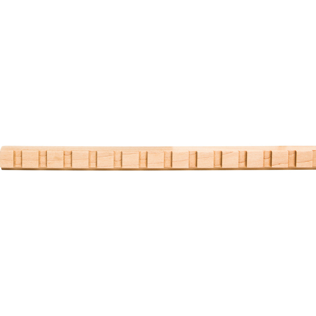 Hardware Resources DEN19POP: 3/4 x 1/2" Dentil Moulding - Poplar