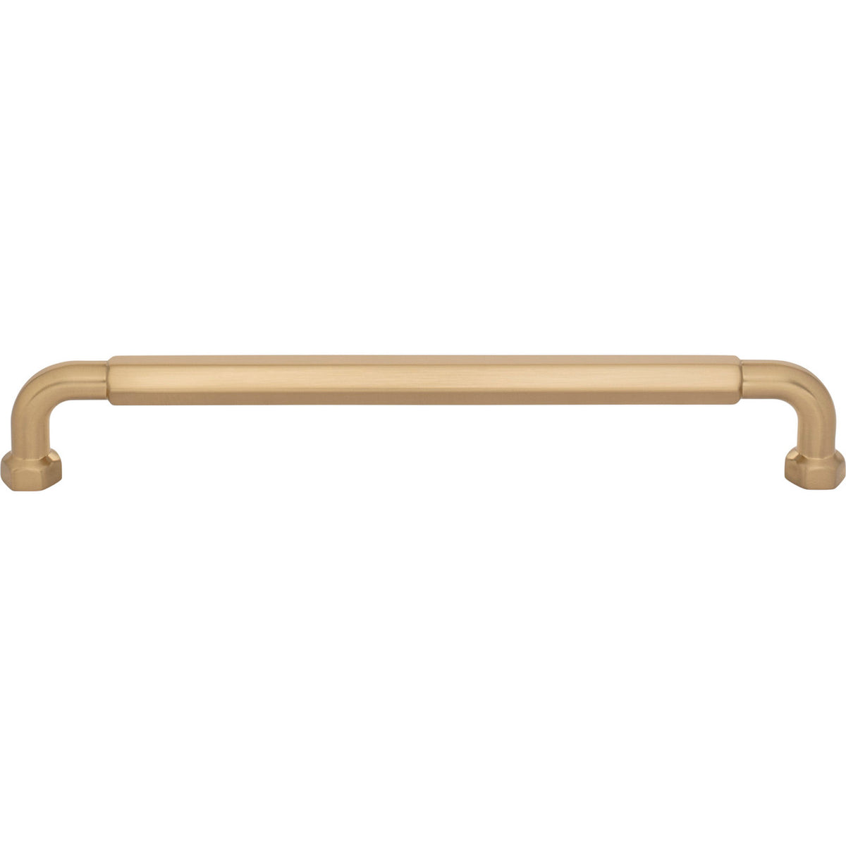 Top Knobs TK3204HB: 7-9/16" cc Dustin Cabinet Pull - Honey Bronze