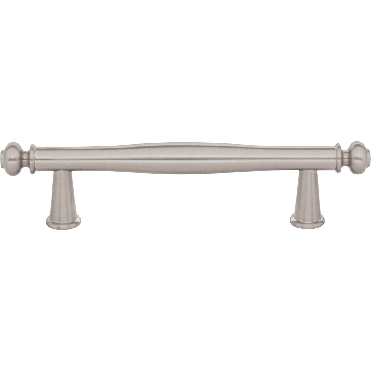 Top Knobs TK3191BSN: 3-3/4" cc Coddington Cabinet Pull - Brushed Satin Nickel