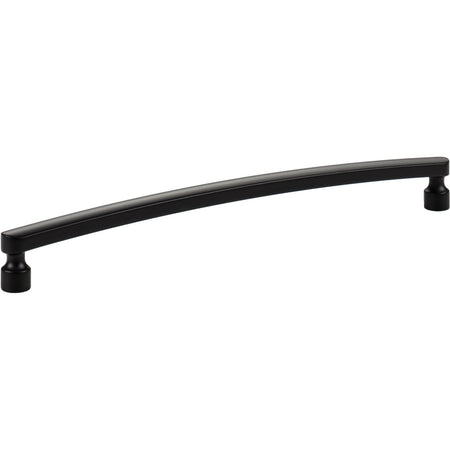 Atlas A684-BL: 8-13/16" cc Lennox Cabinet Pull - Matte Black