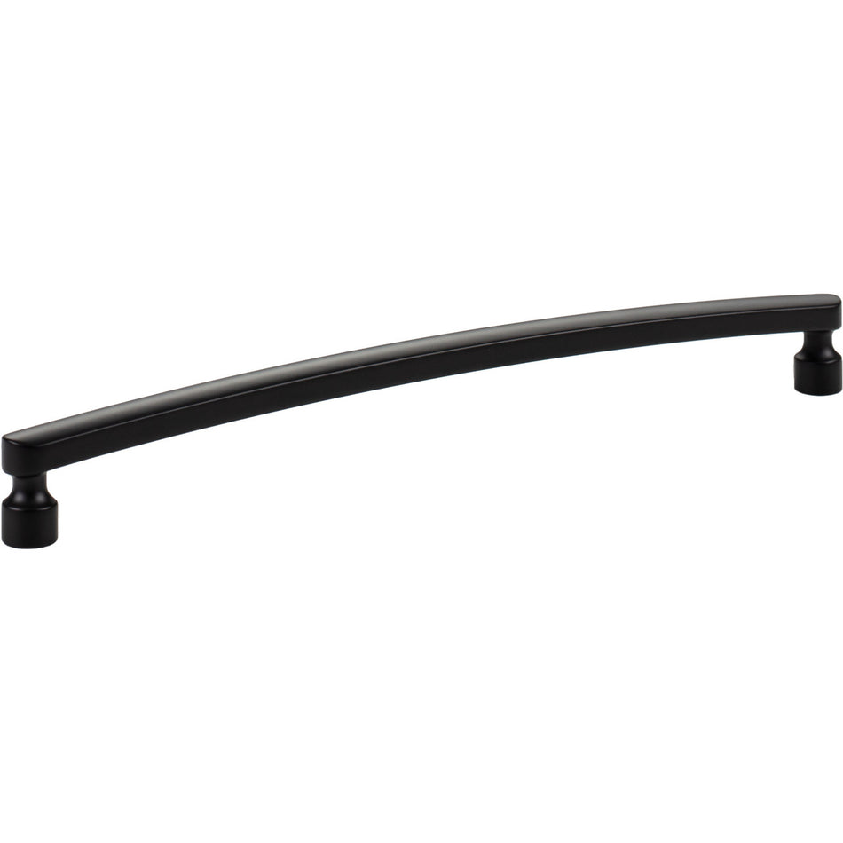 Atlas A684-BL: 8-13/16" cc Lennox Cabinet Pull - Matte Black