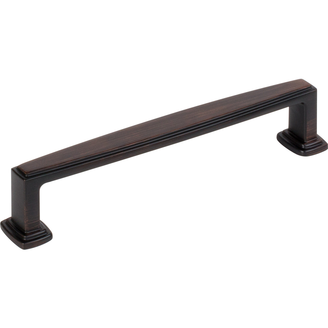Jeffrey Alexander 171-128DBAC: 128mm cc Richard Cabinet Pull - Brushed Oil Rubbed Bronze