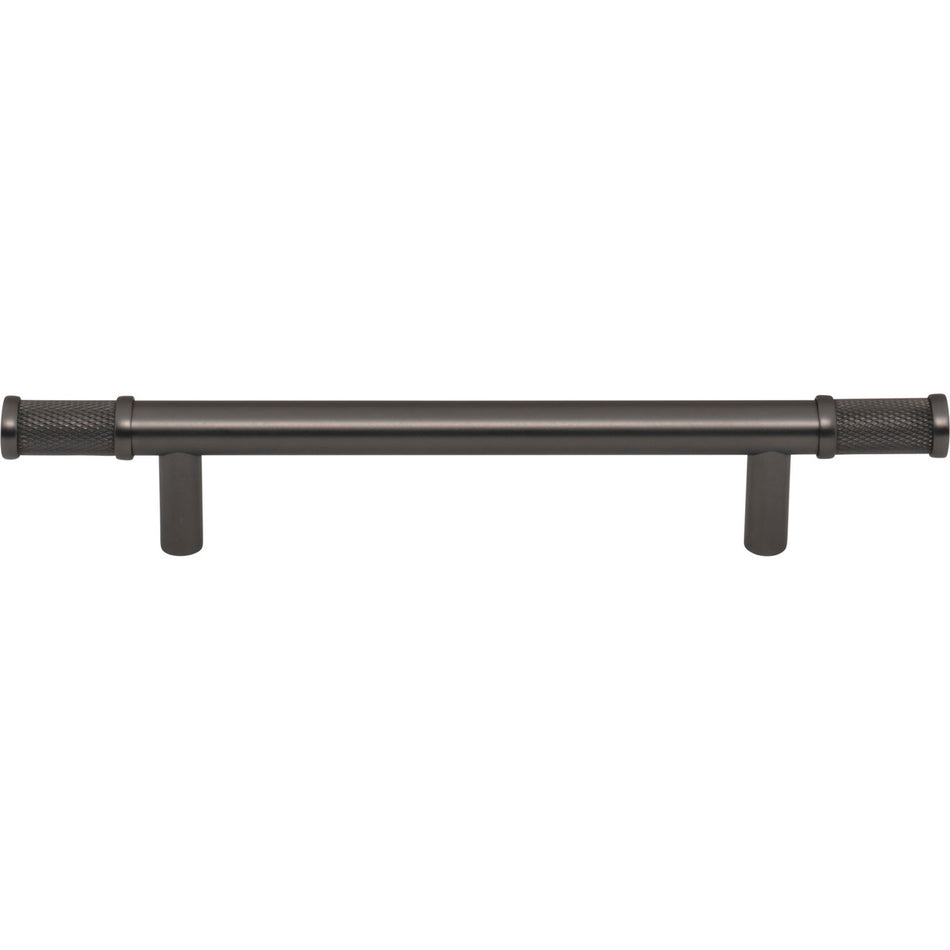 Top Knobs TK3233AG: 5-1/16" cc Burnham Bar Cabinet Pull - Ash Grey