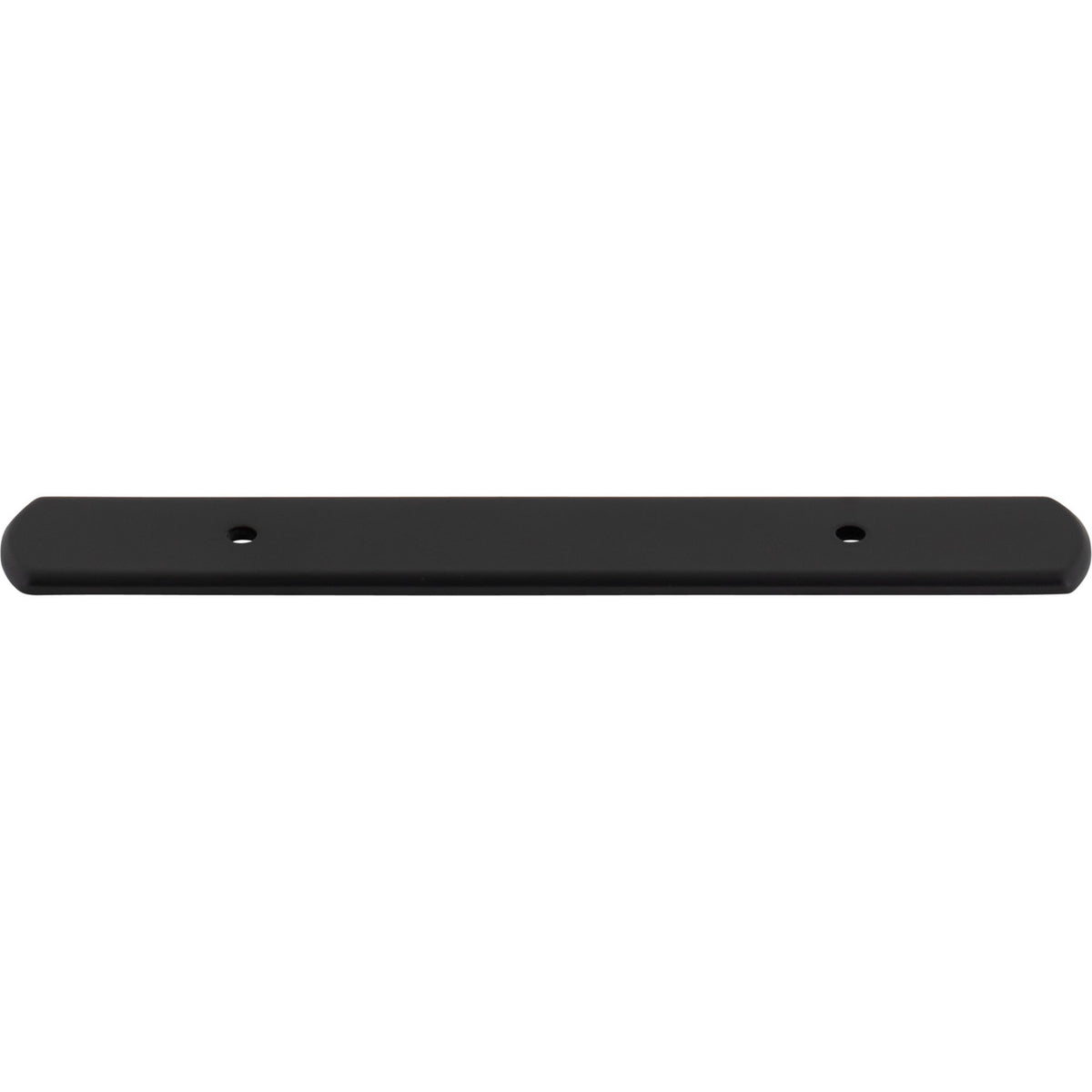 Top Knobs TK3271BLK: 6-3/4" Wescott  Backplate - Flat Black