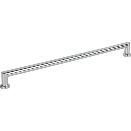 Top Knobs TK3156PC: 12" cc Morris D-Handle Cabinet Pull - Polished Chrome