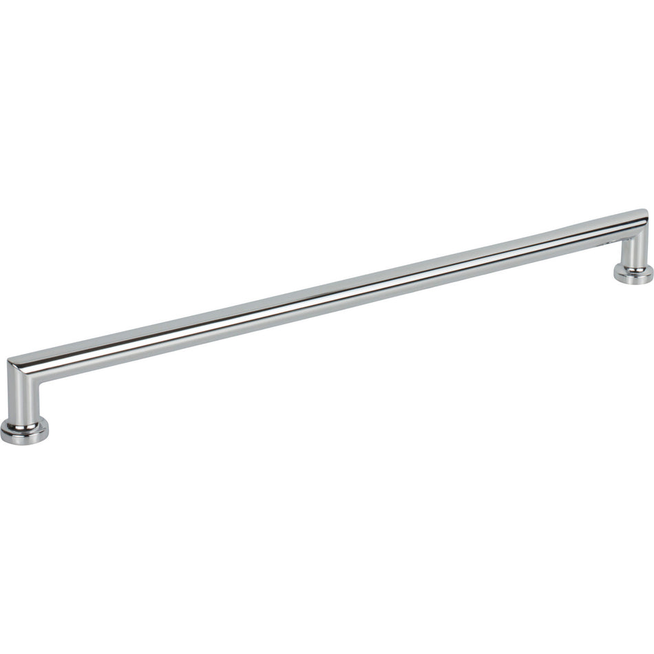 Top Knobs TK3156PC: 12" cc Morris D-Handle Cabinet Pull - Polished Chrome