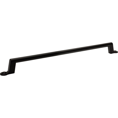 Atlas A307-BL: 18" cc Bradbury Appliance Pull - Matte Black