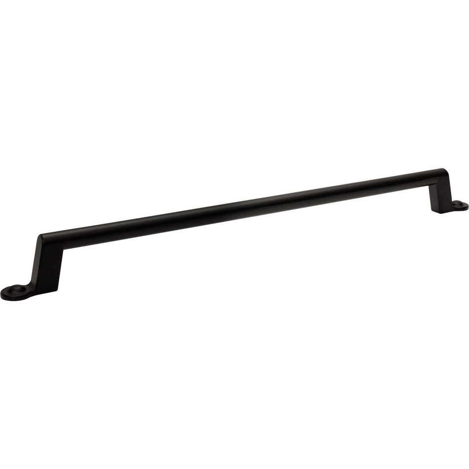 Atlas A307-BL: 18" cc Bradbury Appliance Pull - Matte Black
