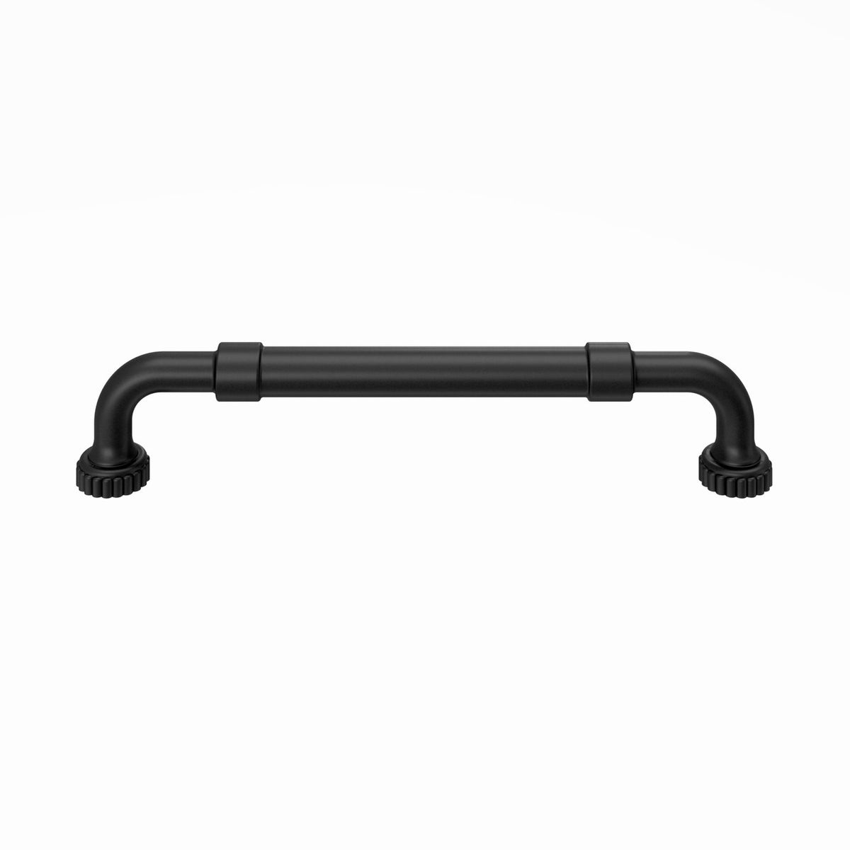 Top Knobs TK3182BLK: 6-5/16" cc Holden Cabinet Pull - Flat Black