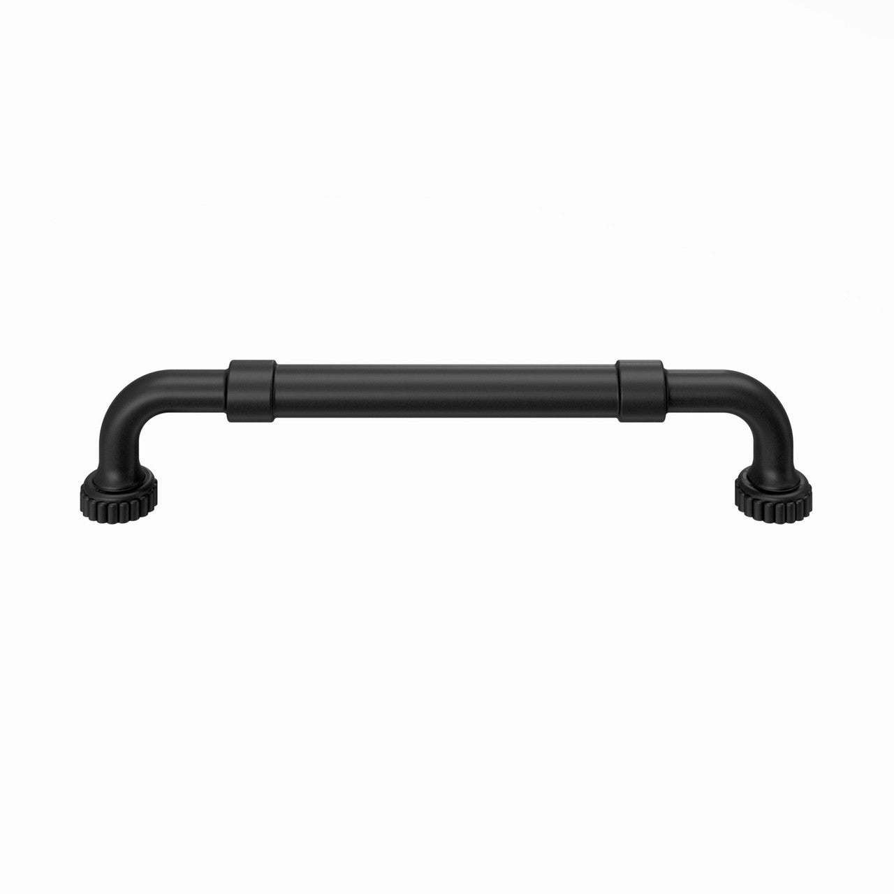 Top Knobs TK3182BLK: 6-5/16" cc Holden Cabinet Pull - Flat Black