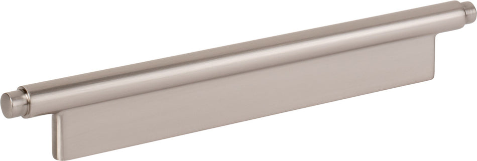 Atlas A534-BRN: 160mm cc Kayden Round Bar Cabinet Pull - Brushed Nickel