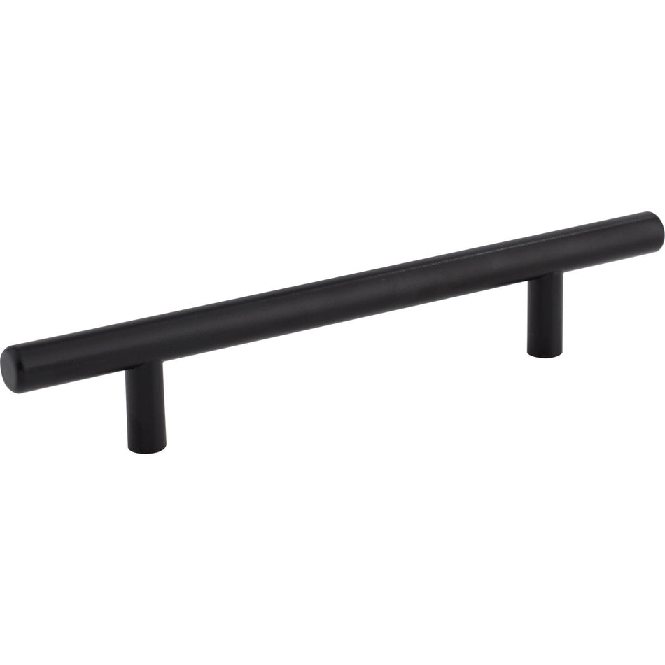 Elements 204SSMB: 128 mm cc Naples Bar Cabinet Pull - Matte Black Stainless Steel