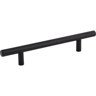 Elements 204SSMB: 128 mm cc Naples Bar Cabinet Pull - Matte Black Stainless Steel