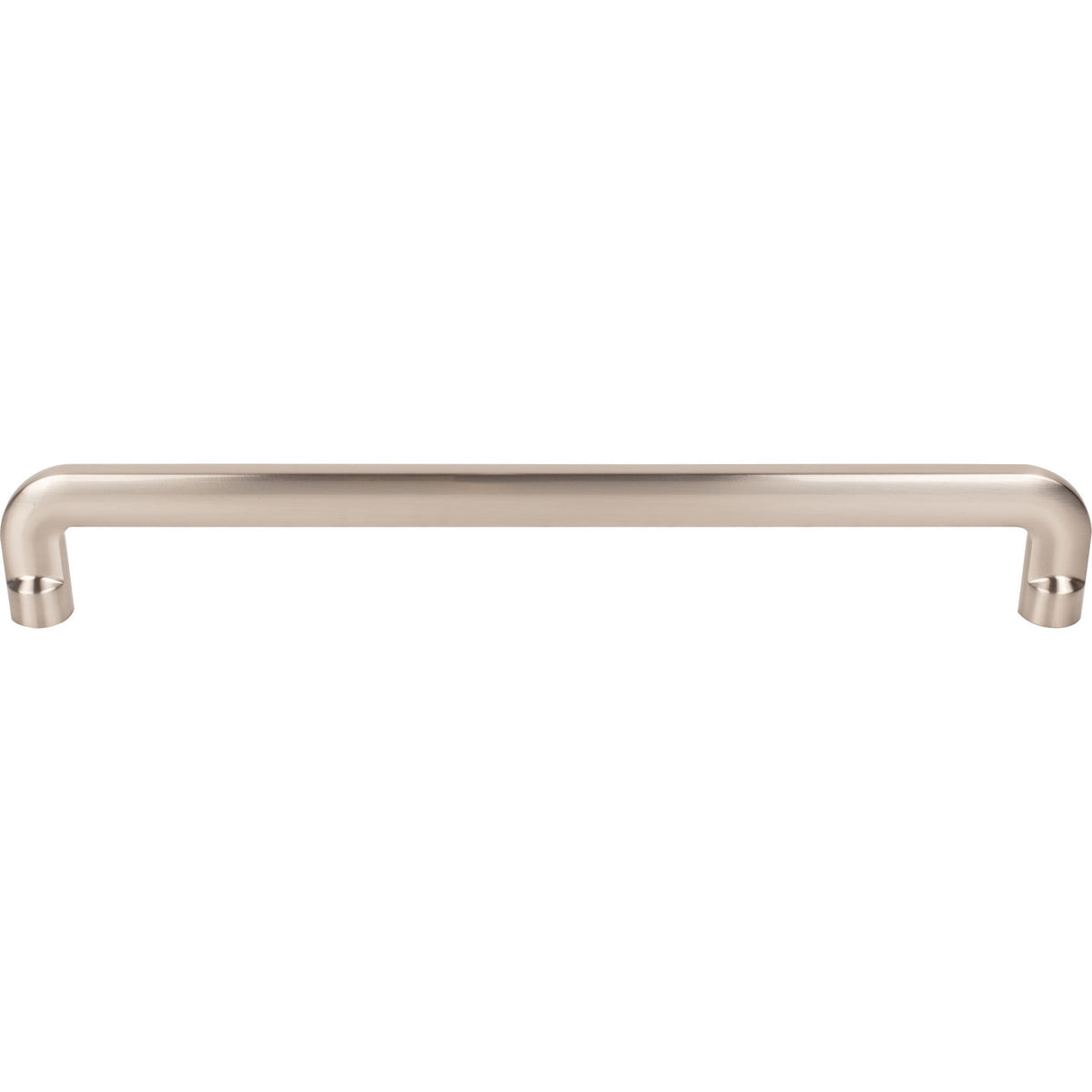 Top Knobs TK3048BSN: 18" cc Hartridge D-Handle Cabinet Pull - Brushed Satin Nickel