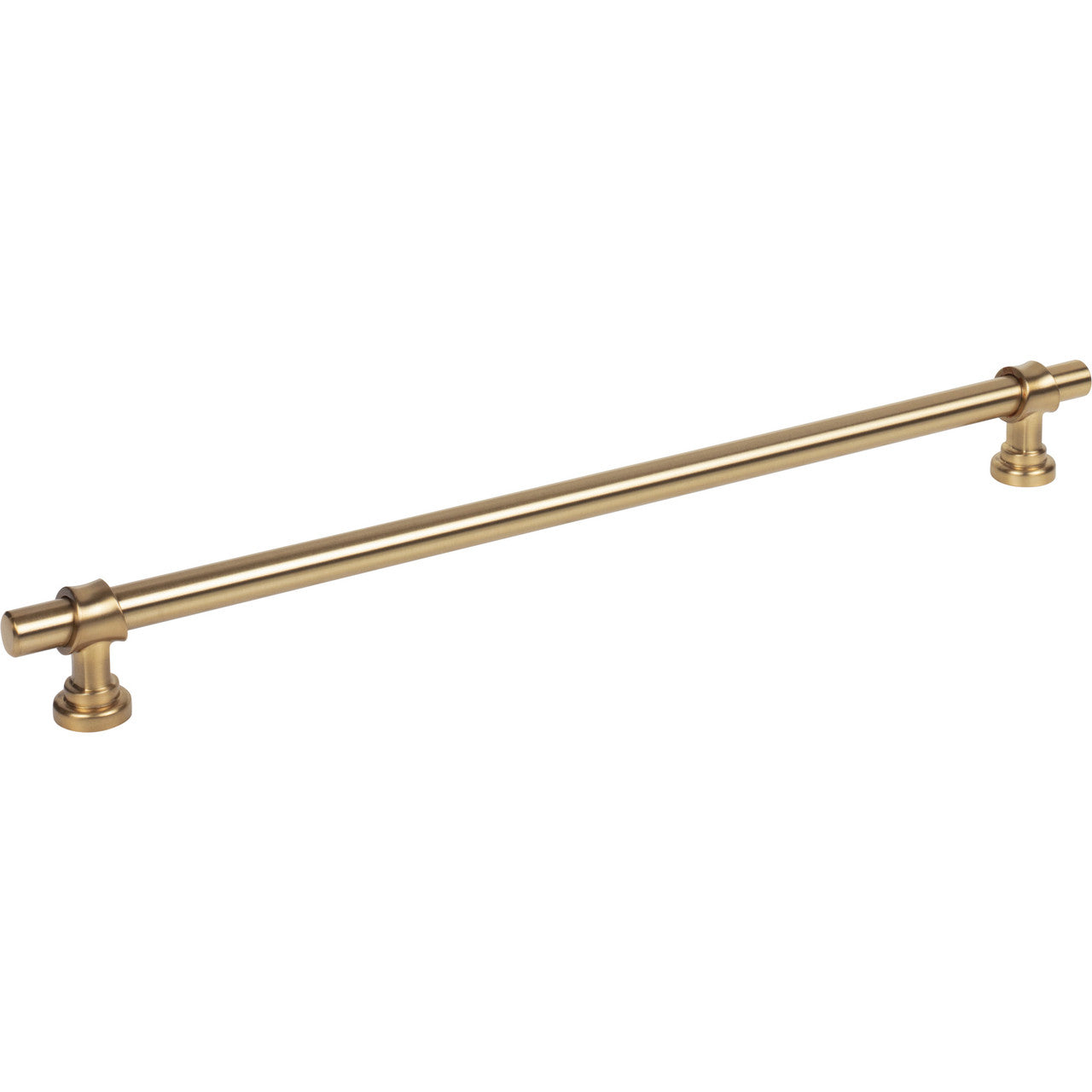 Top Knobs M2760: 12" cc Dakota Bit Cabinet Pull - Honey Bronze