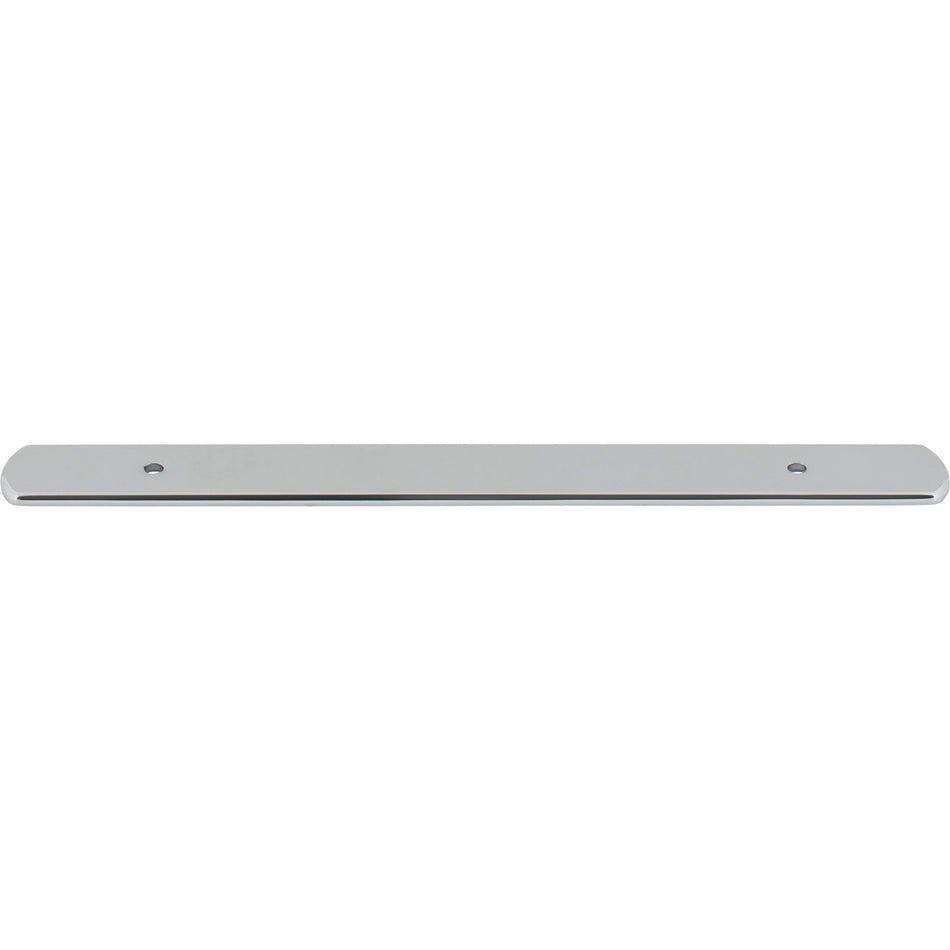 Top Knobs TK3273PC: 9-5/16" Wescott  Backplate - Polished Chrome