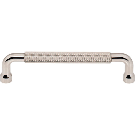 Top Knobs TK3263PN: 5-1/16" cc Garrison Bar Cabinet Pull - Polished Nickel