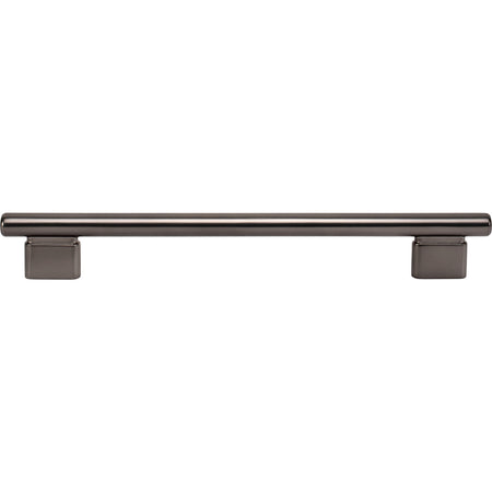 Atlas A515-SL: 192mm cc Holloway Round Bar  Cabinet Pull - Slate