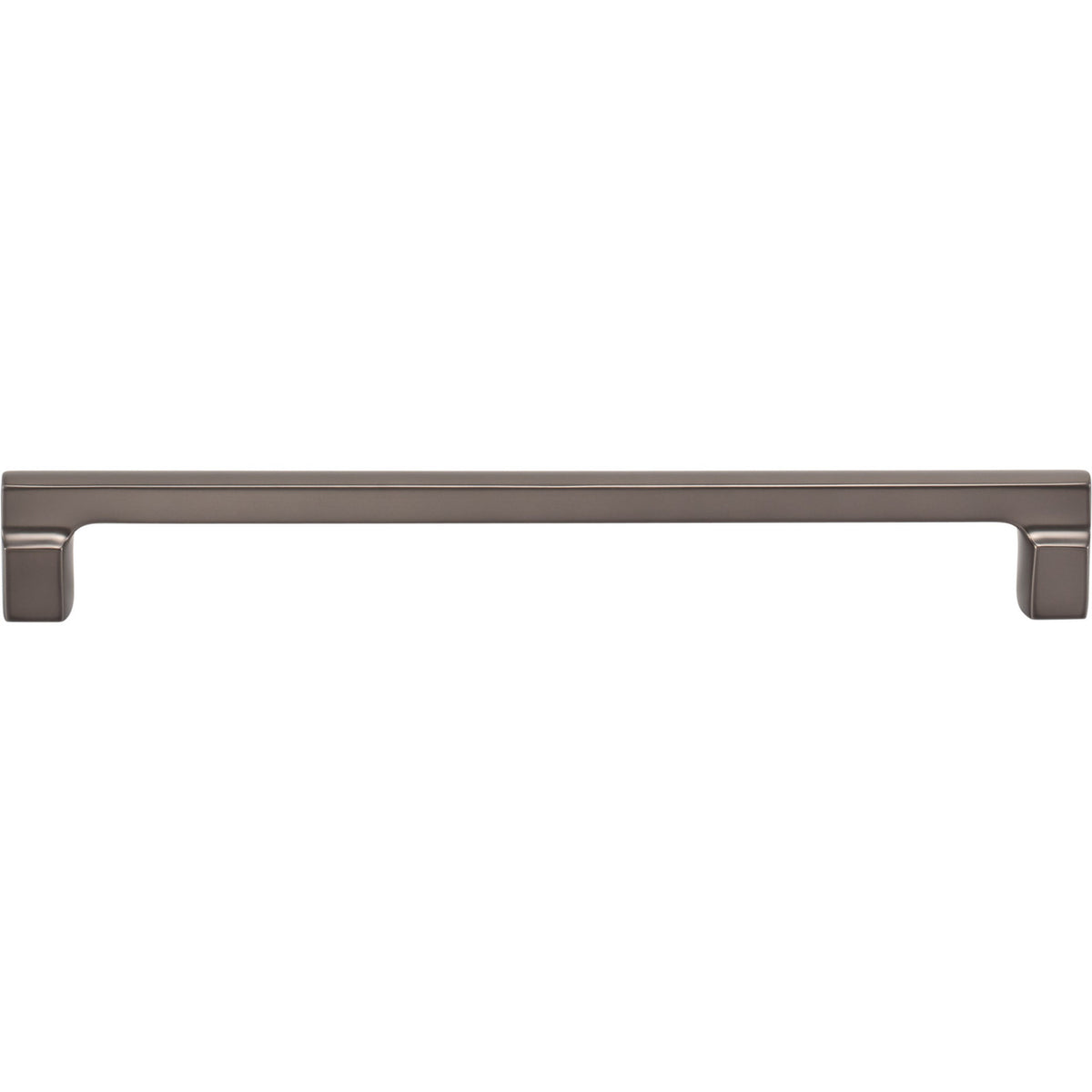 Atlas A526-SL: 224mm cc Reeves Square Bar Cabinet Pull - Slate