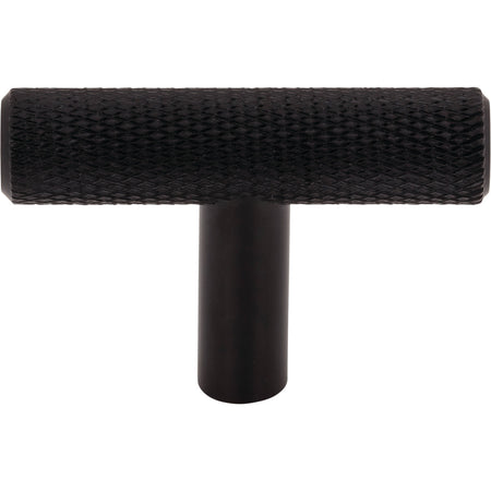 Top Knobs TK3240BLK: 2" Prestwick T-Bar Cabinet Knob - Flat Black